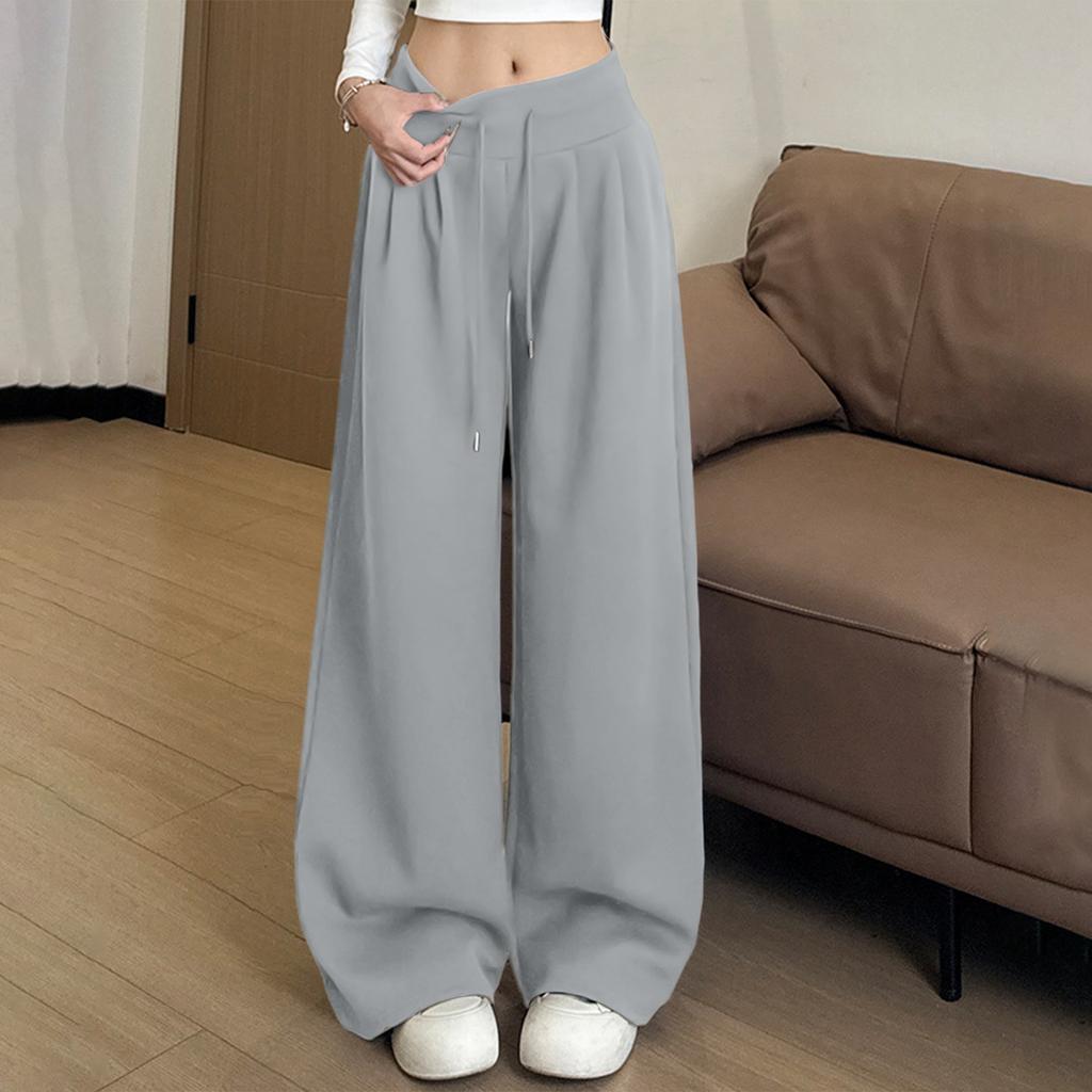 Women's Fashionable Loose Wide Leg Trousers