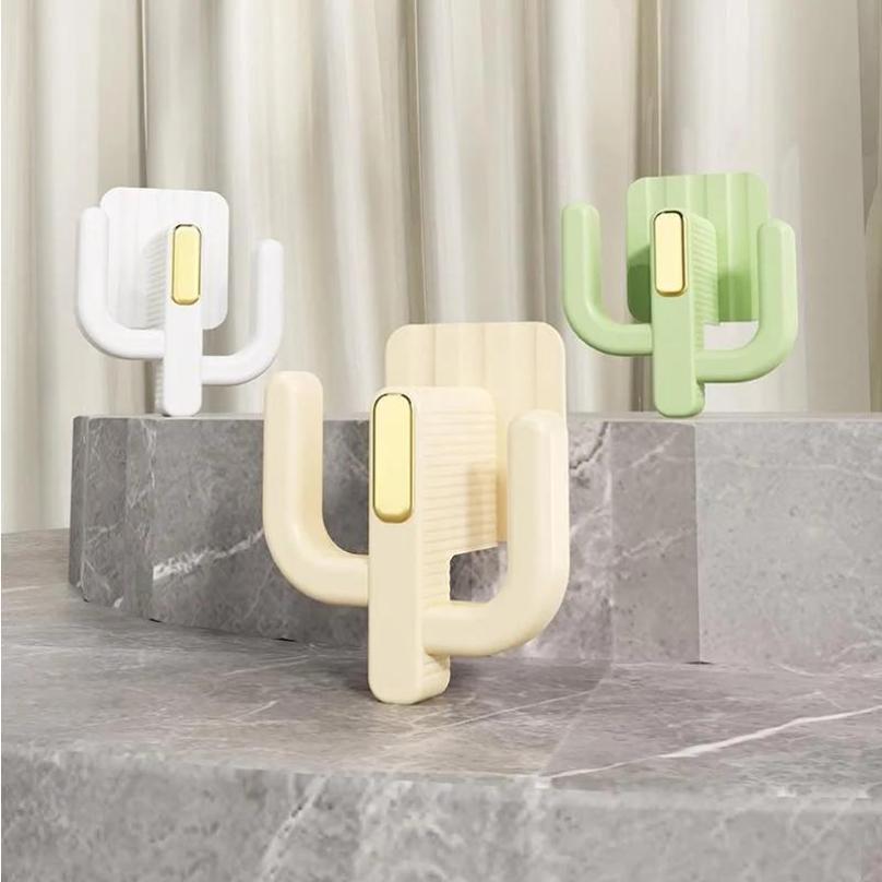 Wall-mounted Slipper Rack Bedroom Storage Hook Bathroom Hanging Rack Self-adhesive Bathroom Drainage Rack Bathroom Accessories