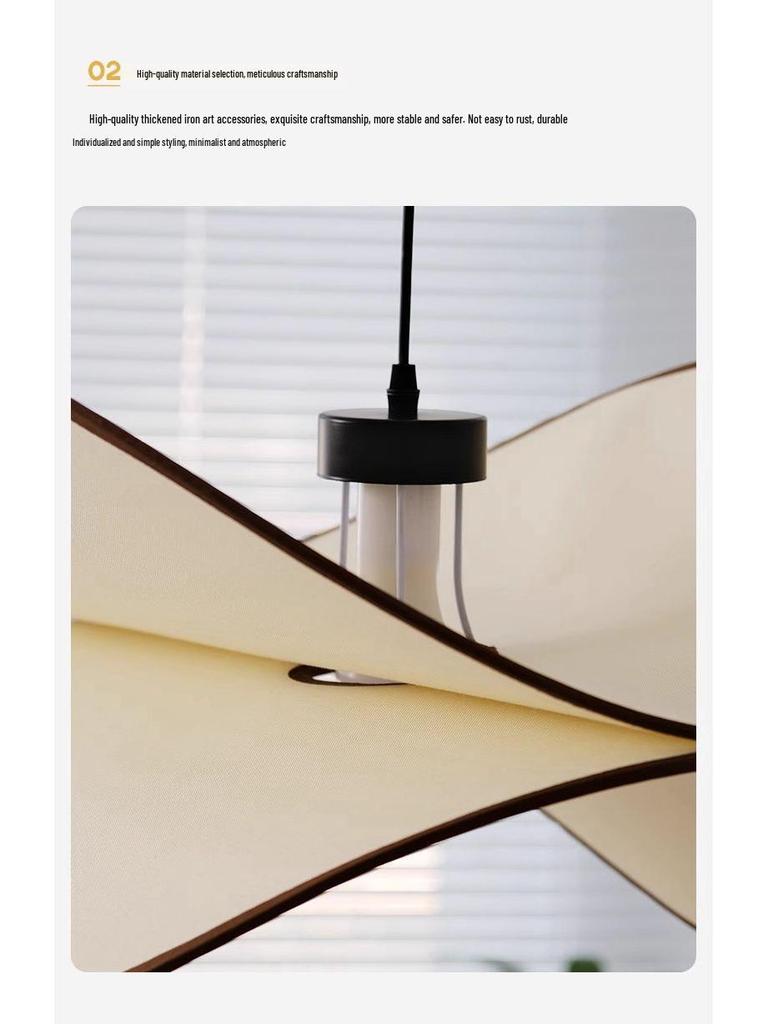 Mid-Century Wabi-Sabi Potato Chip Chandelier