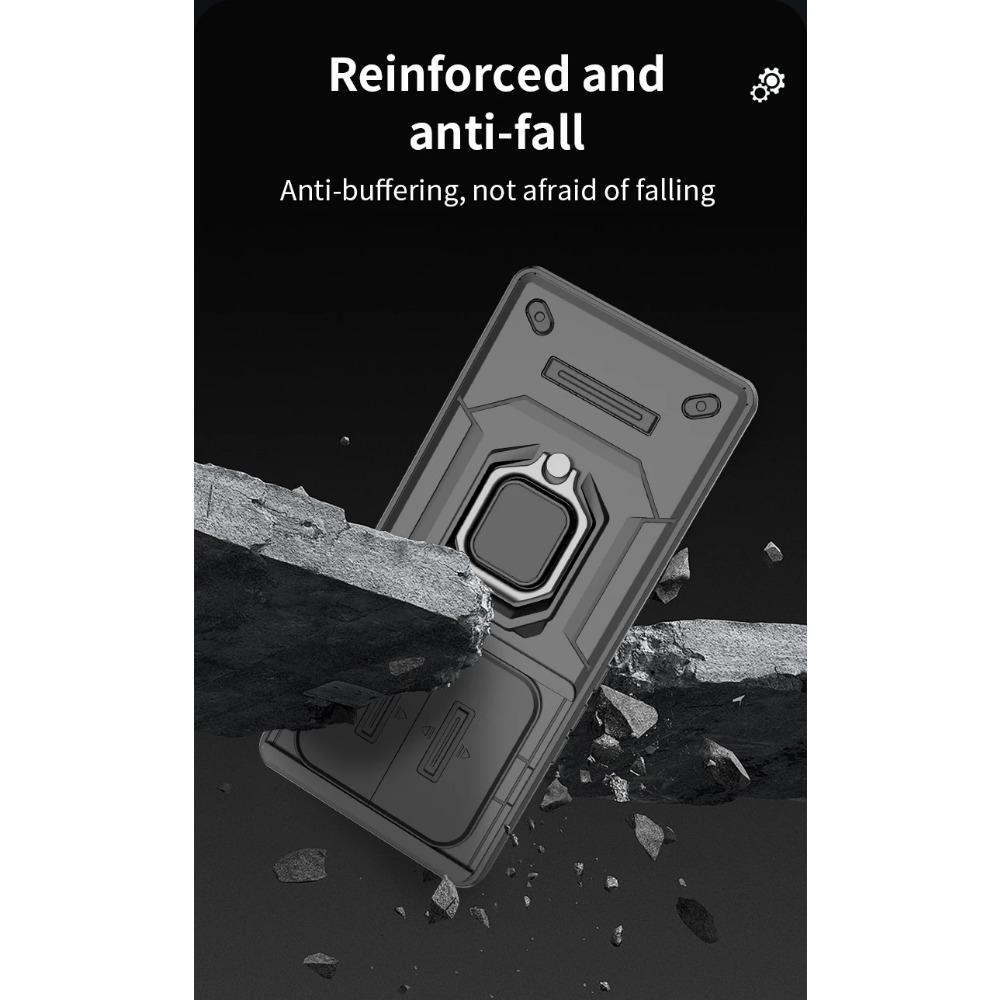 Husă armură pentru Honor Magic 6 Lite X9b Magic 5 Lite X9a Husă de protecție Suport magnetic Inel Husă de protecție completă pentru afaceri