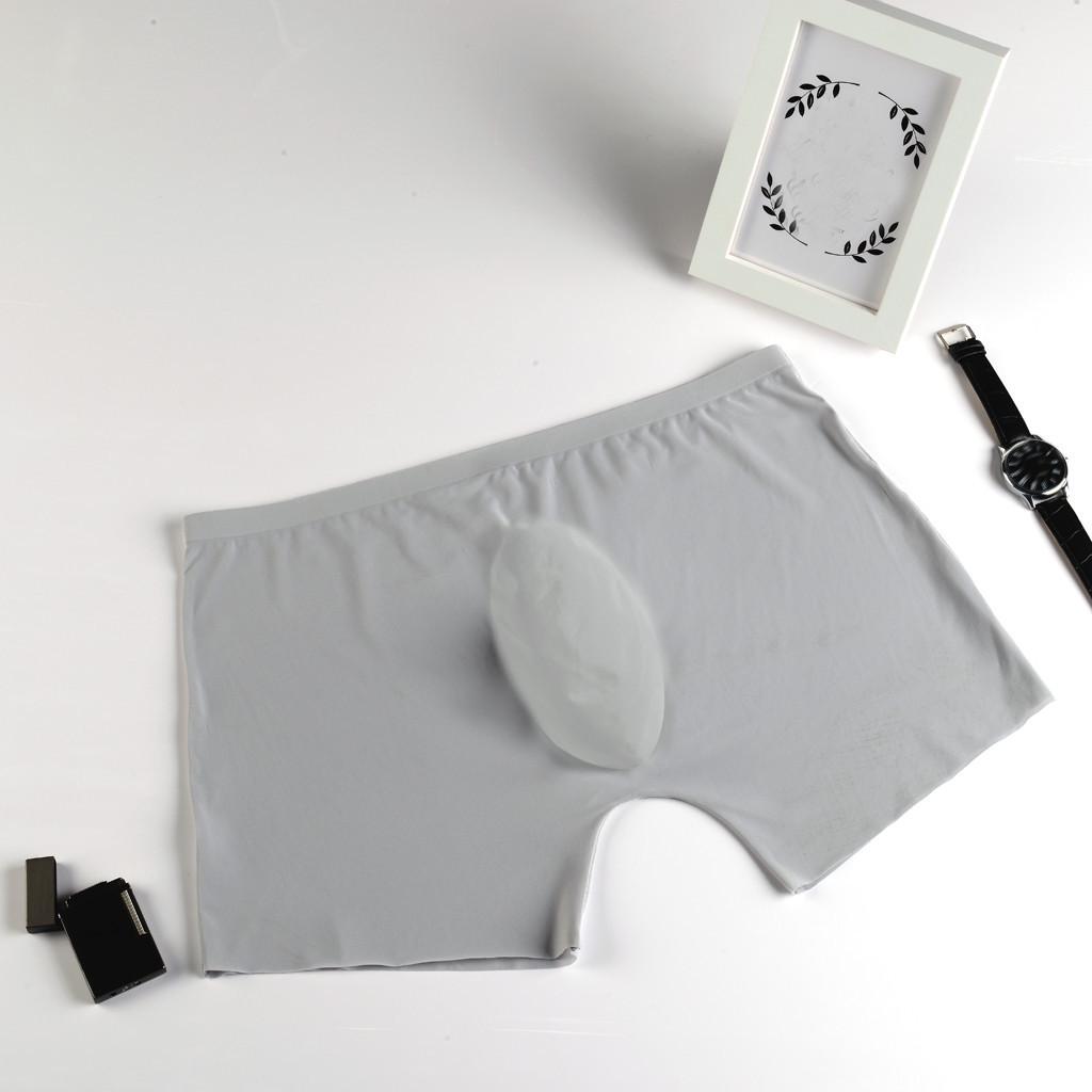 Menn Sexy Undertøy Shorts Underbukser Pose Myk Pustende Truser Truser