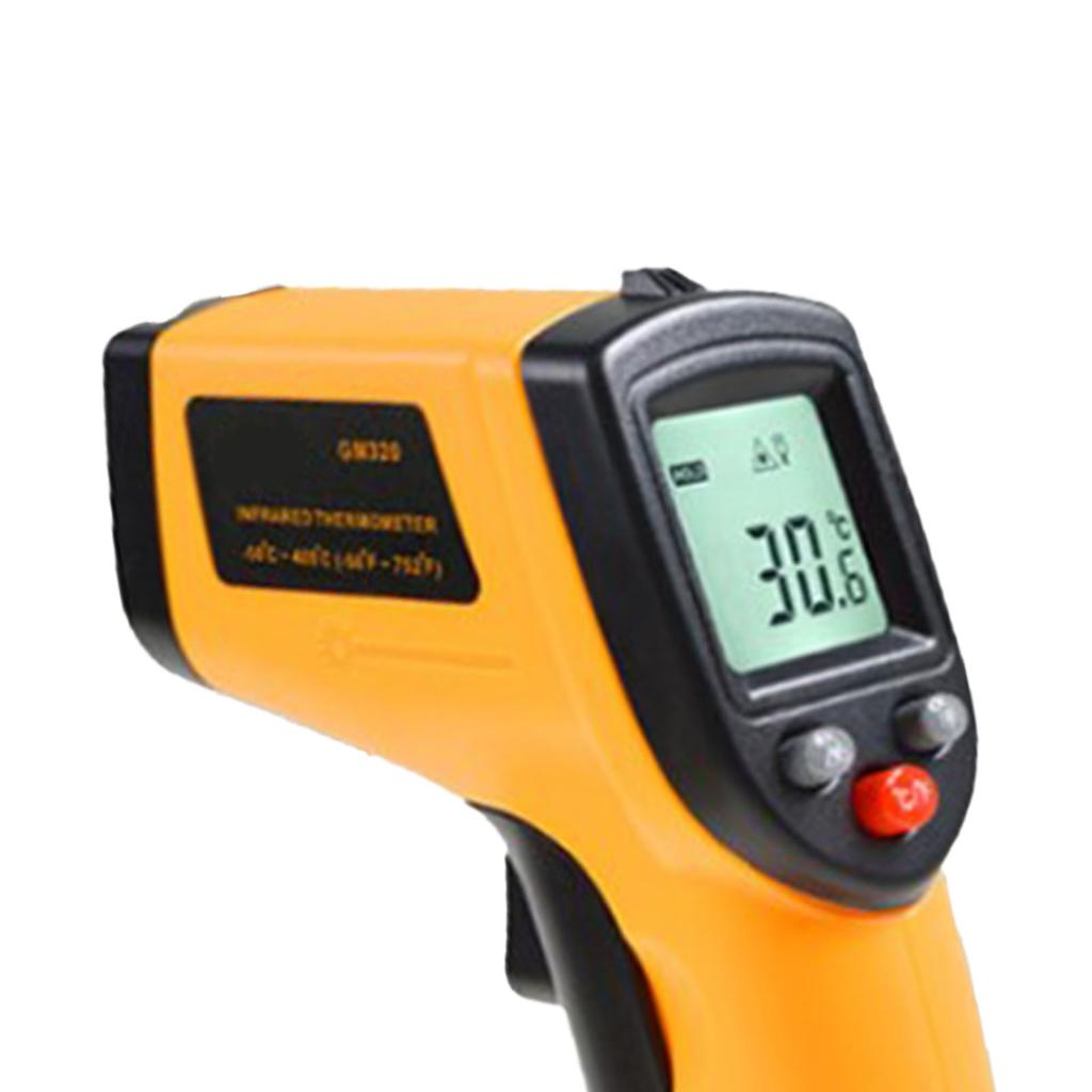 Temperature Measuring Gun Non Contact Laser Positioning High Accuracy Handheld Infrared Thermometer