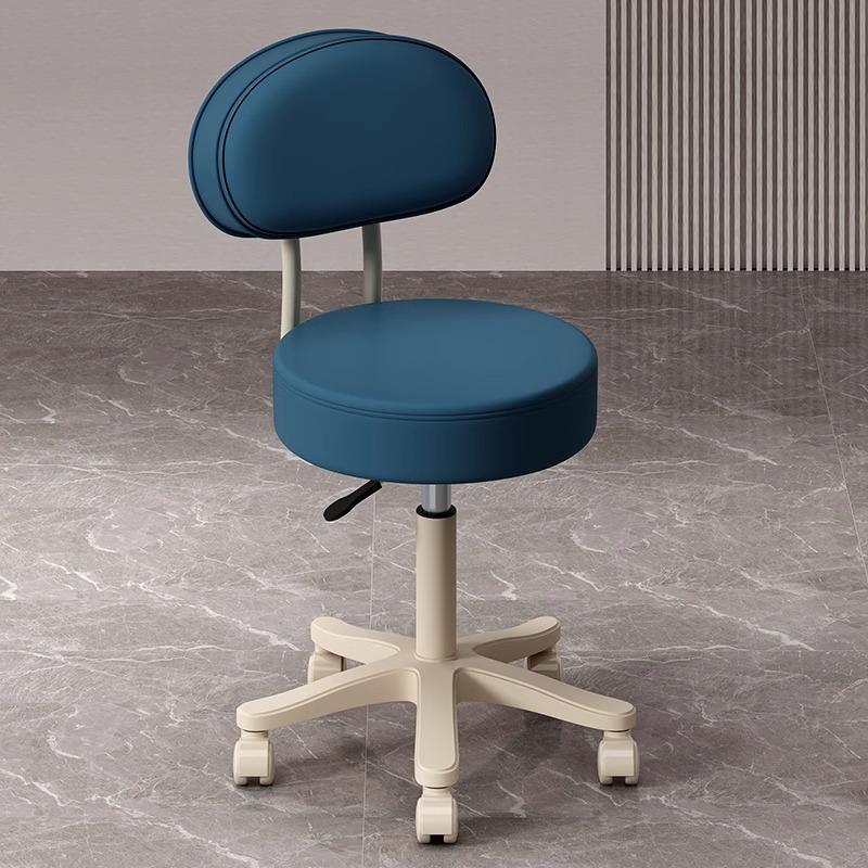 Beauty Salon Swivel Stool: Hairdresser, Nail Technician, Makeup Artist, Barber Wheeled Chair