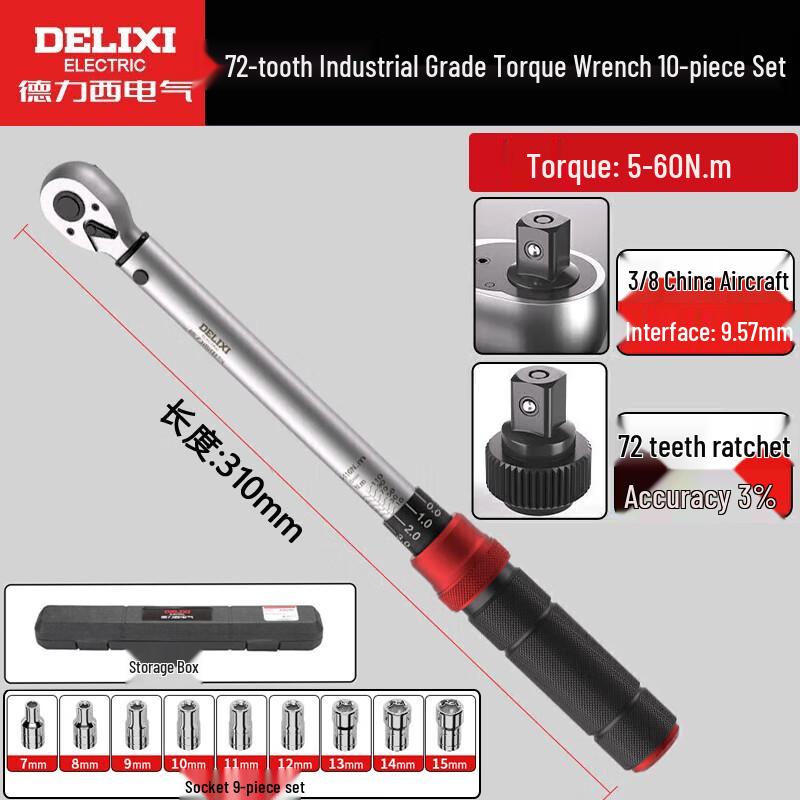 Delixi Electric Preset Torque Wrench