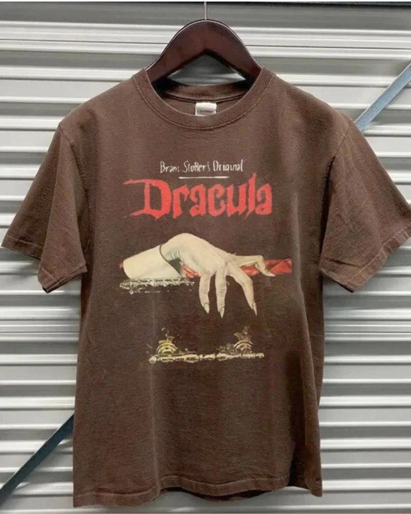 Vintage Halloween Dracula T Shirt, Movie Poster Vampire Shirt,Vintage 90s Tee L