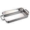 HUIHUADU 316 Stainless Steel Roasting Fish Pan with Lid
