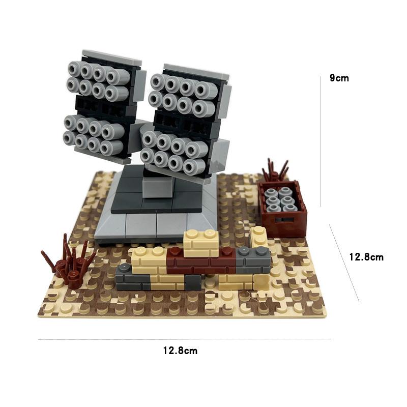 

Desert Military Scene Diy Small Particle Construction Blocks Moc Scene Creative Diy Assembly Toys Children S Present