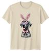 Happy Easter Great Dane Dog With Unisexs TShirt Bunny Ears Dog Pet Easter