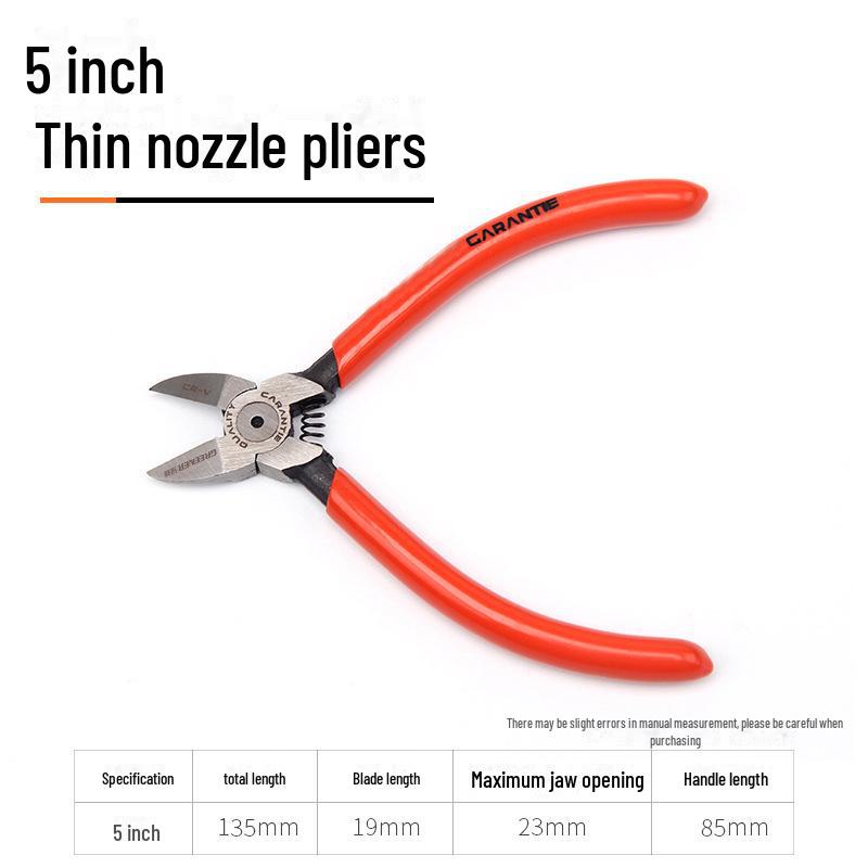 Green Forest 5" & 6" Nozzle & Scissors Mouth Pliers - Industrial Grade Electrical Tools