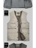 Woodpecker Men's Warm Fleece Lined Vest - Thickened Cotton Sleeveless Jacket for Autumn and Winter