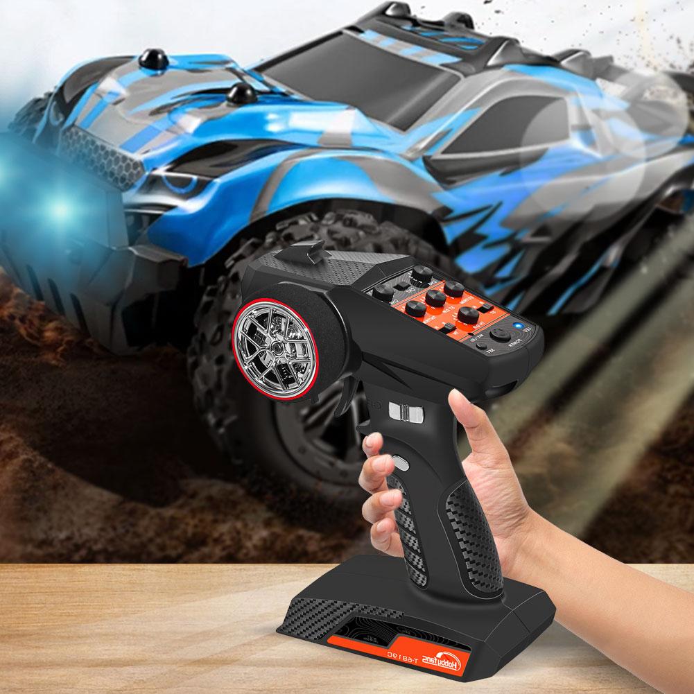 7 Channels 2.4GHz RC Radio System RC Transmitter and Receiver Anti-Jamming Remote Controller for RC Car Crawler Boat