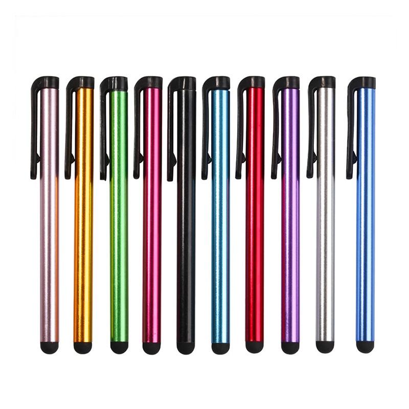 10pcs Universal Capacitive Stylus Tablet Screen Touch Pen for Pad Android Mobile Phone Rubber Tip Stylus