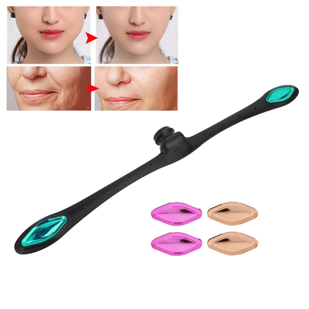 Face Fitness Trainer Face Slimming AntiWrinkle Face Muscle Trainer Exercise Tool(Noir )
