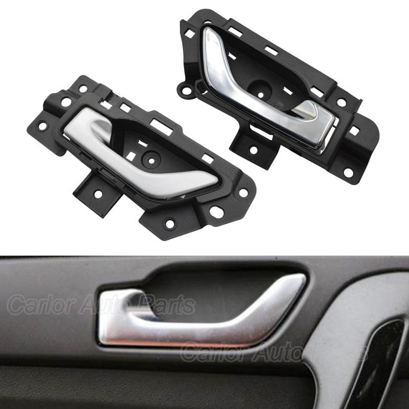 Car Interior Door Handle Matte Silver Inside Handles Front/Rear Left/Right for Chery Arrizo 5 Auto Parts Interior Accessories