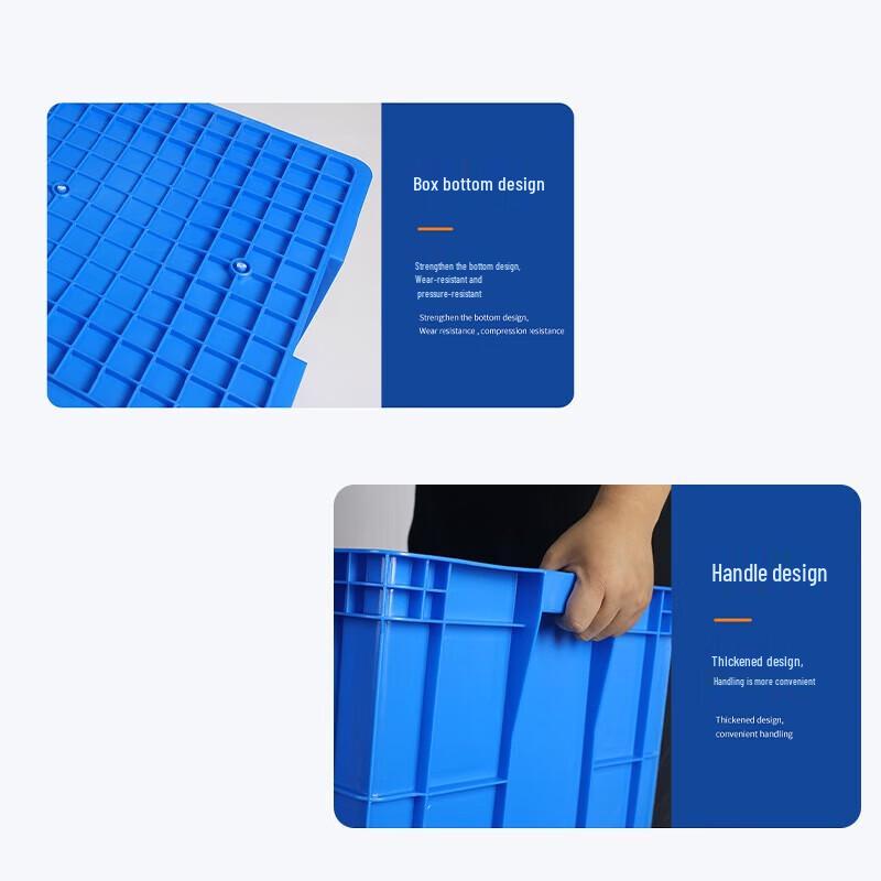 Heavy-Duty Plastic Logistics Storage Box