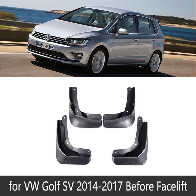 

Для VW Volkswagen Golf Sportsvan SV 2014 2015 2016 2017 2018 брызговики брызговики на крыло перегородка всплеск fit for pre-Facelift