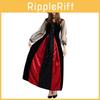 Mesmerizing Halloween Witch Vampire Long Skirt Stage Performance Outfit For Women