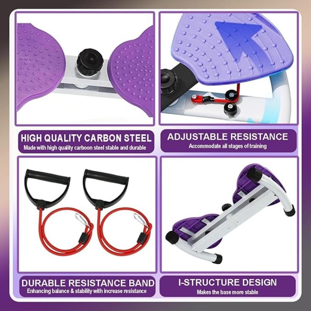 Ultra Quiet Waist Twisting Fitness Equipment, Anti Slip Home Fitness Equipment, Specifically Designed for Women To Reduce Abdominal Fat