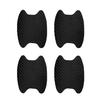 3D Carbon Fiber Car Stickers Scratch Resistant Auto Door Handle Decal Protector