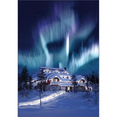 Puzzle Korea Wunderschöne Kombination aus Aurora und Milchstraße Puzzle 3168, 1000 Teile, gemischte Farben Puzzle, Kinderspiele