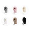 Winter Warm Mask Scarf Integrated Cap Outdoor Windproof Knitted Cap Women's Ear Protection Wool Cap
