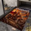 Manowar: Blood Kings carpet Doormat Living room and bedroom mats Dormitory decoration Bathroom mat Office chair cushion