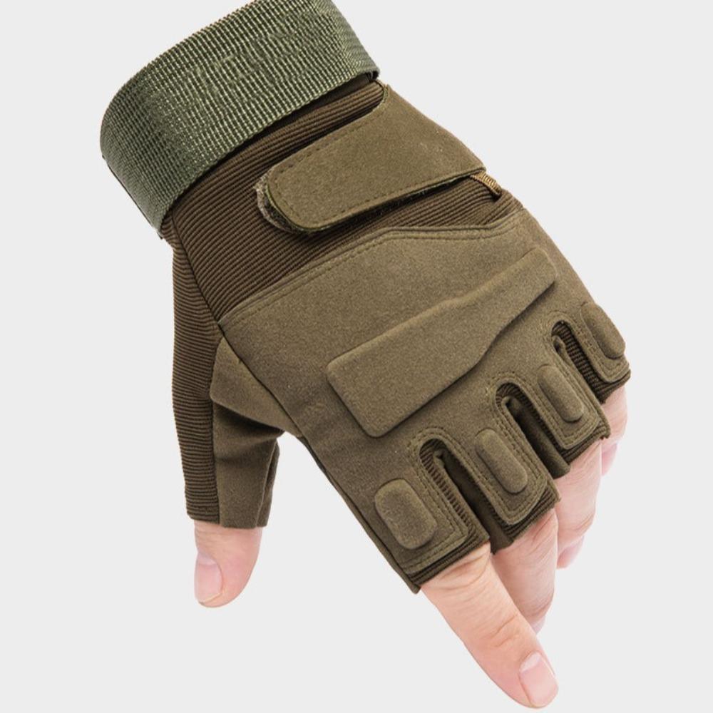 Outdoor Tactical Gloves Men and Women Field Military Fans Mountaineering Sports Motorcycle Riding Shade Fitness Half Finger Gloves