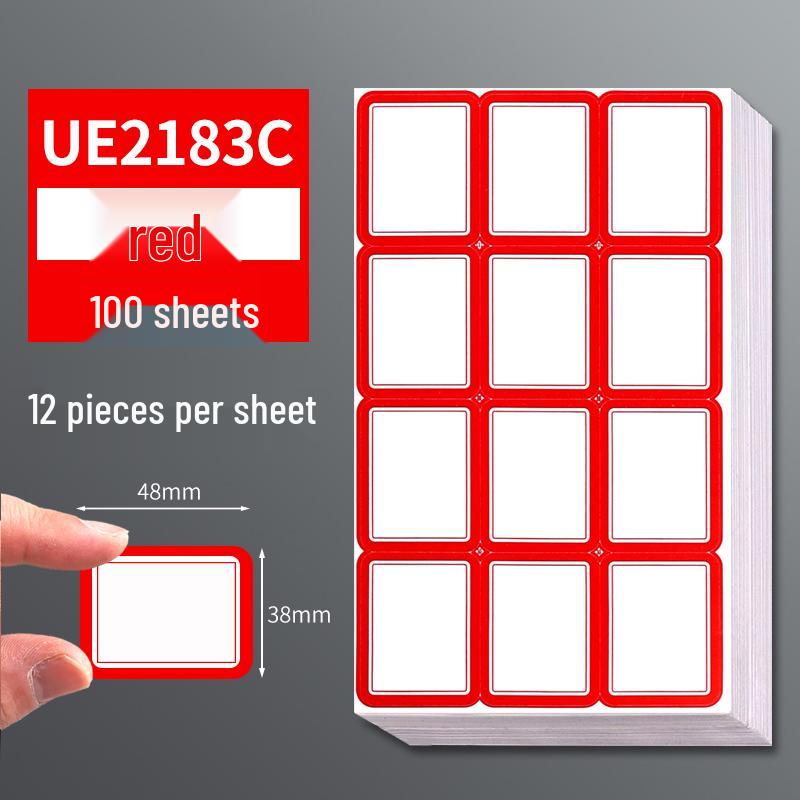 Roztomilé vodotěsné samolepicí poznámkové samolepky - Malé ručně psané štítky