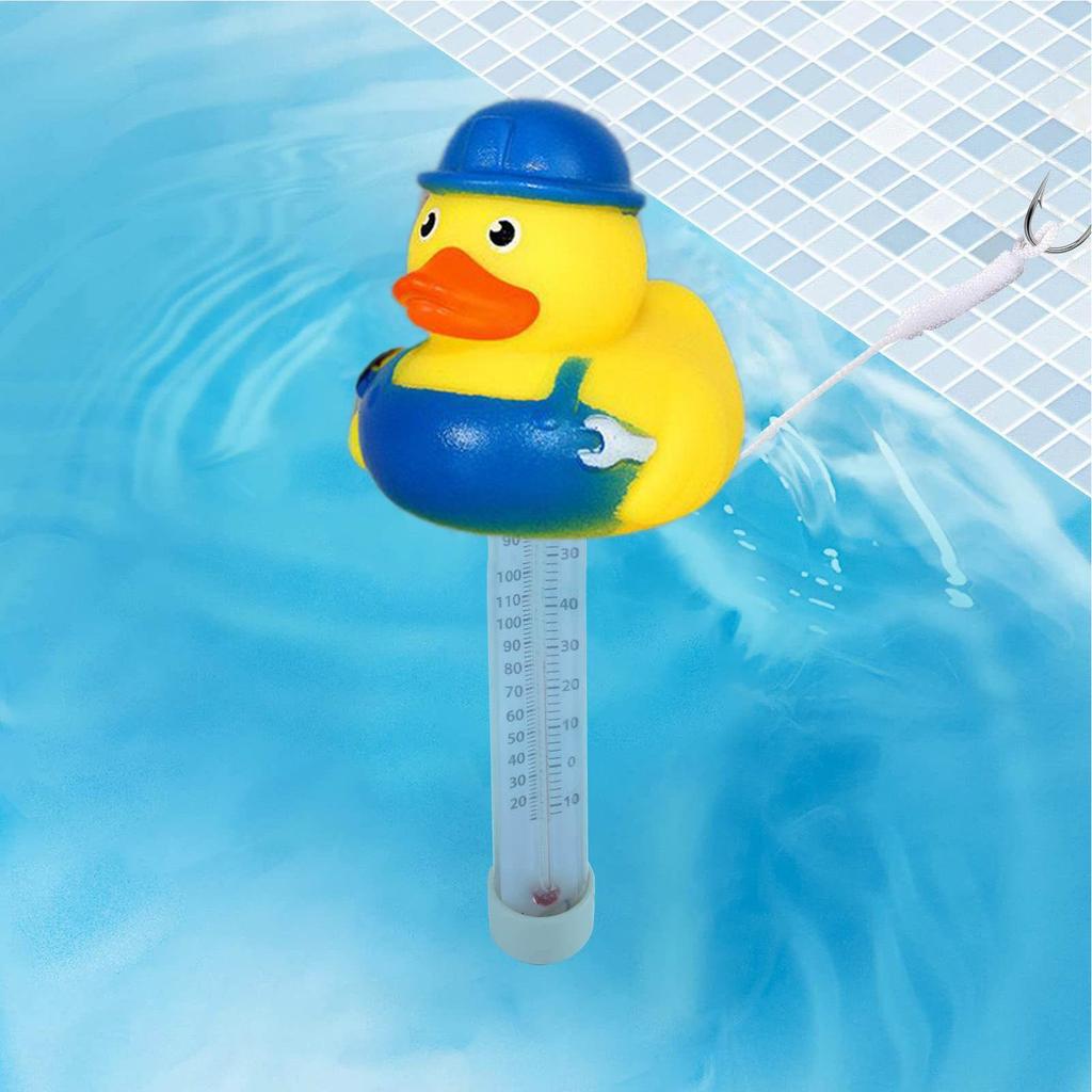 Waterproof Floating Swimming Pool Thermometer Scale Accurate Readings Thermometer for Swimming Pool Spas Hot Tubs Aquariums