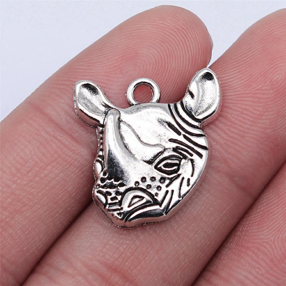Charms Pig Sheep Cow Rabbit Pendants Wedding Jewelry Findings QC099