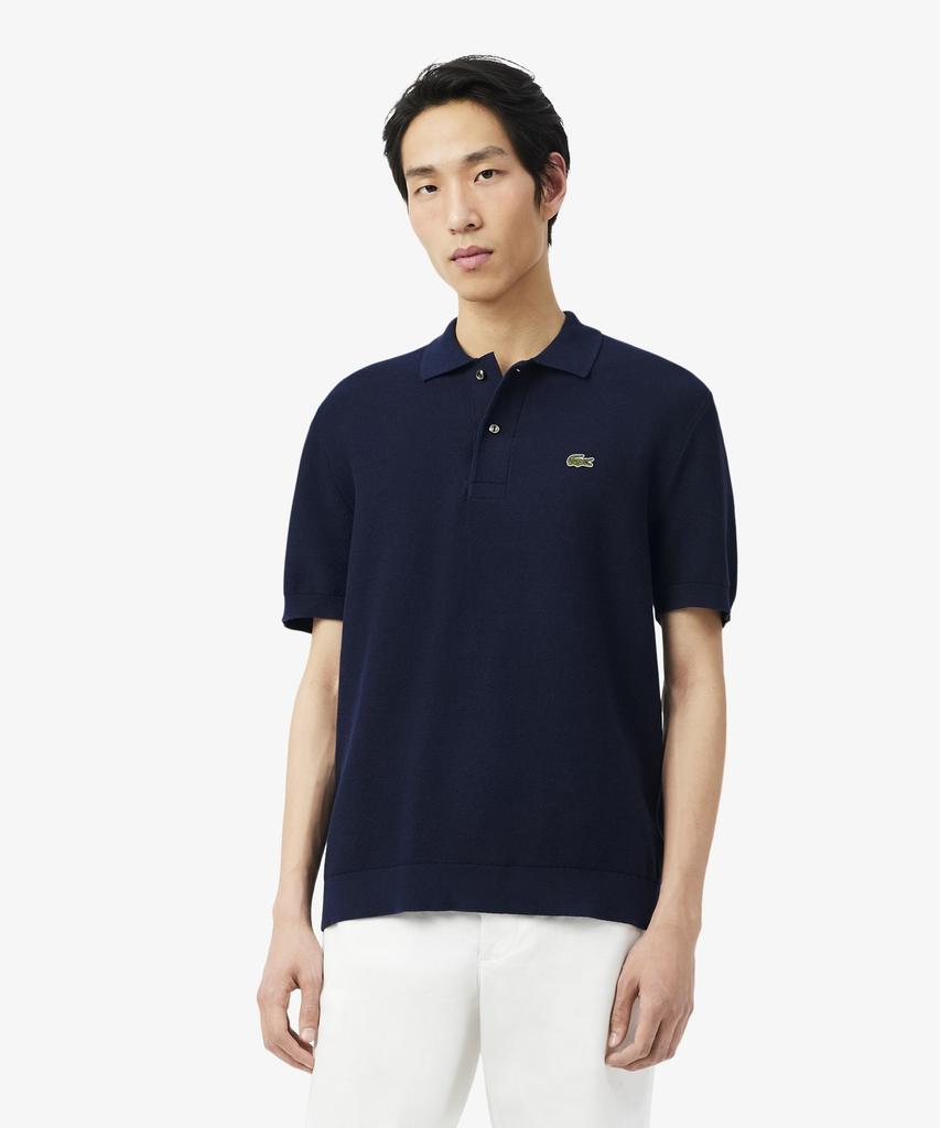 LACOSTE Men'S Lynx Lynx Short Sleeve Polo Sweater Ah1043-56G 166