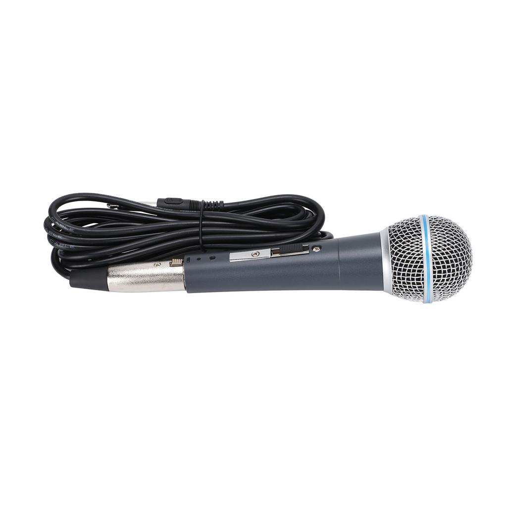 YS‑58 Wired Microphone High Fidelity Dynamic Microphone for Karaoke Singing Computer Speakers