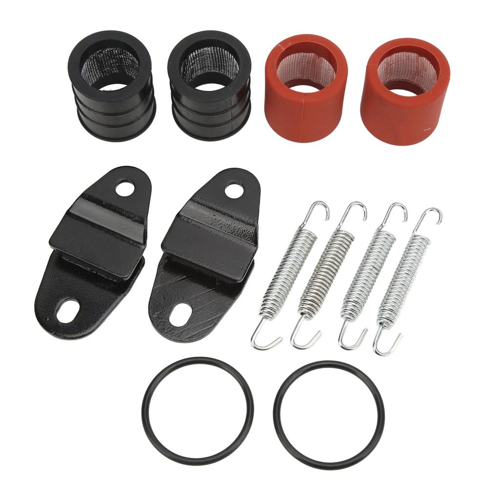 12 szt. Zestaw uszczelek złącza tłumika wydechowego ze sprężynami 2GU?14771?00?00 Zamiennik dla BANSHEE 350