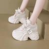 Summer Height-enhancing Shoes for Women with Thick Soles, Small-sized High-heeled Dad Shoes, Versatile Sports Casual Shoes