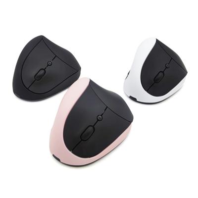 Ergonomic Left Hand Mouse 2.4G Wireless Vertical Mouse for Left Handed Ergonomic Mouse 3 Adjustable DPI 1200 1600