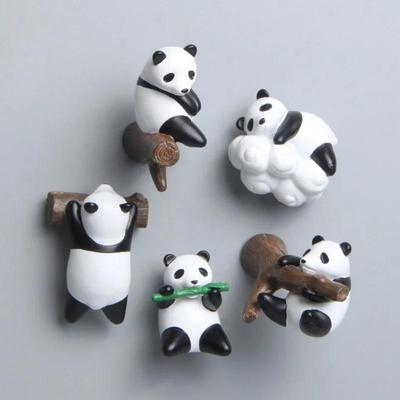 1 Pz Magneti da Frigo Panda Animali Cartoni Animati Carino Magnete 3D Adesivo Messaggio Frigorifero Decorazione Casa Accessori Cucina