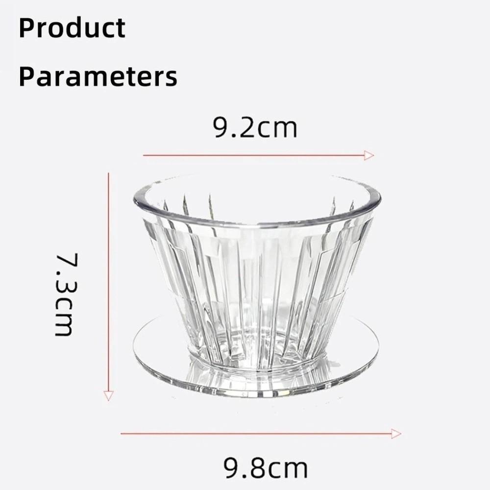 Żaroodporny Drip do Kawy Wielokrotnego Użytku Koszyk na Filtr do Kawy Koszyk B75 Parzenie Kawy
