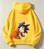 Children's Boys' Hooded Sweatshirt - Dragon Ball - Sun Wukong Print - Double-sided Anime Print Hooded Sweatshirt