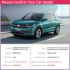 For VW Volkswagen T-Cross C11 Taigun      Chrome Smart Door Handle Cover Trim Protective Car Styling Sticker