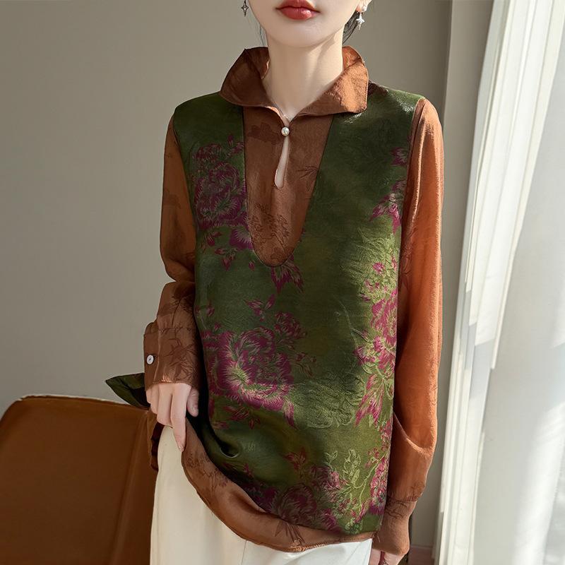Spring and Summer New Design Traditional Chinese Style Deep V-neck Jacket for Women, Embroidered, Sleeveless, Layered Blazer