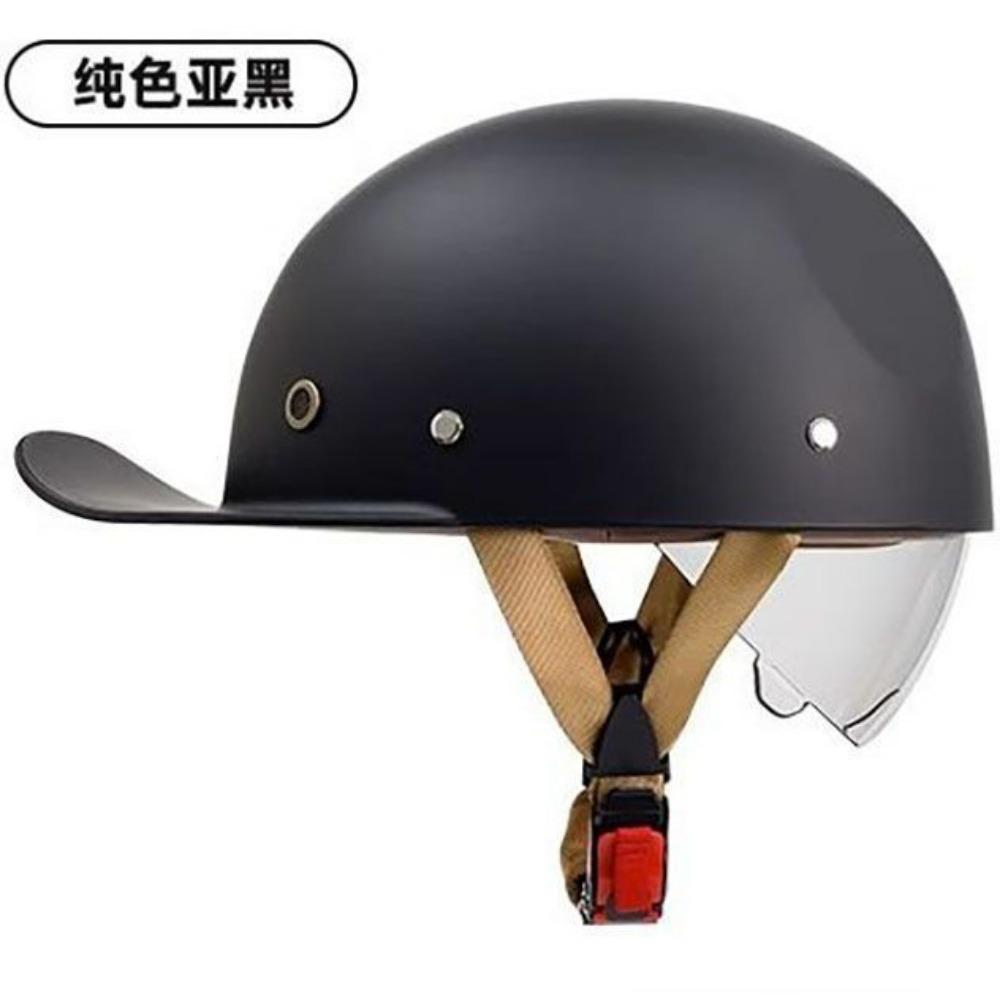 Classic Personality Vintage Summer Scalp Helmet Harley Unisex Locomotive Half Helmet Motorcycle Riding Electric Car Helmet