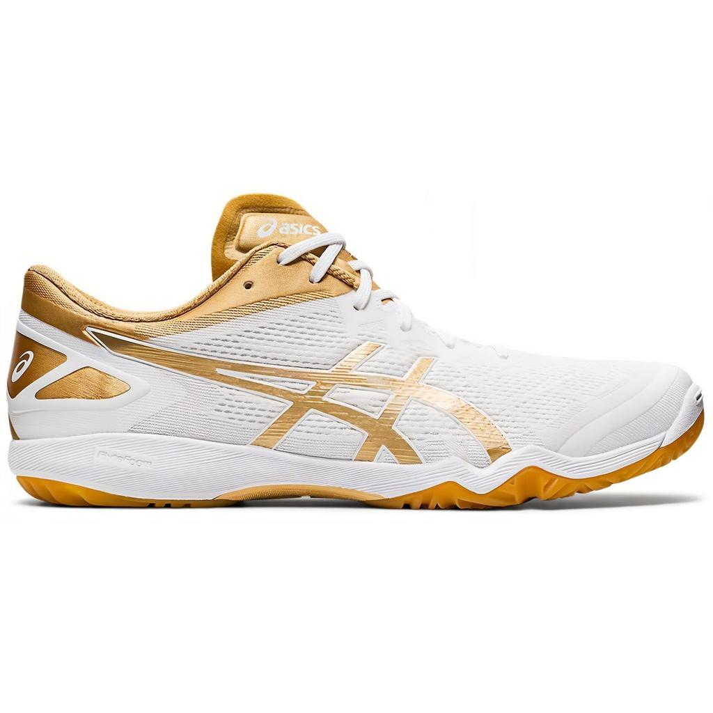 (WMNS) ASICS Attack Dominate FF 2 'White Pure Gold' Women's 1073A010-102
