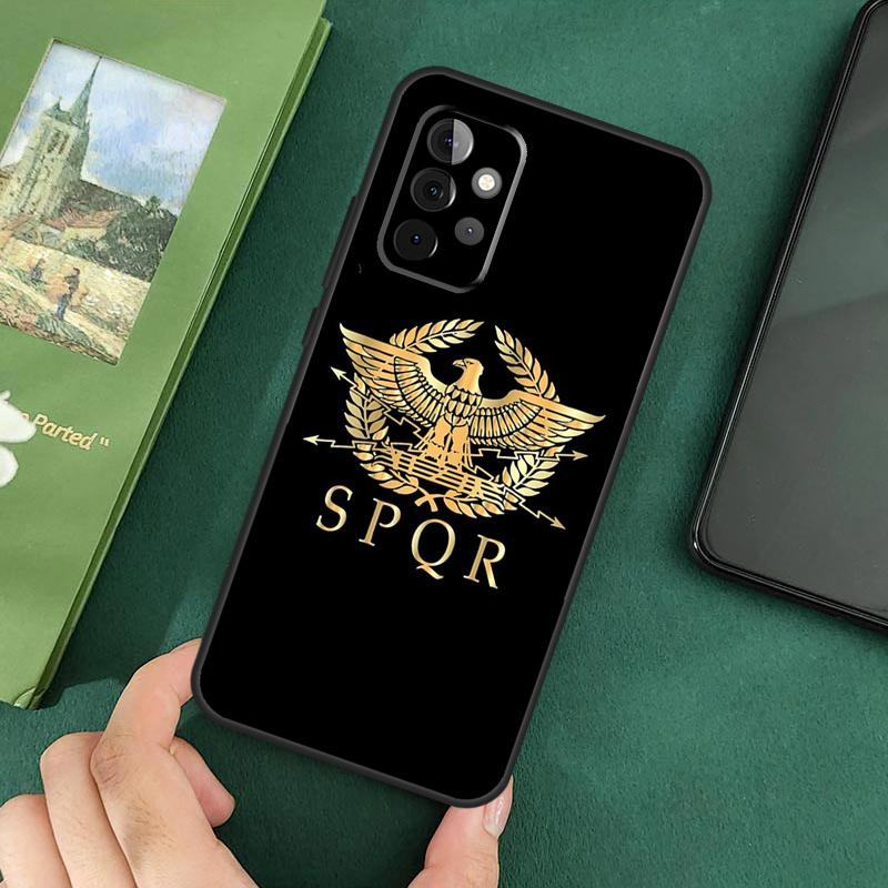 SPQR Roman Imperial Legion Cover For Samsung Galaxy A54 A52S A52 A32 A22 A12 A72 A33 A53 A73 A14 A70 A51 A71 Case