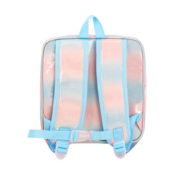 Sanrio genuíno Cinnamoroll Squishy bolsa de prevenção de perda de criança mochila infantil, produtos coreanos para bebês