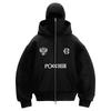 STREETRICH New Balaclava Fashion Double Hoodie Design Hoodie Jacket Hip Hop Street Zipup Hoodie Y2K Men Women Gothic Harajuku Sweatshirt