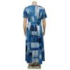 Women's Plus Size Elegant Lace-up African Long Dress - Spring/Summer 2024 Fashion