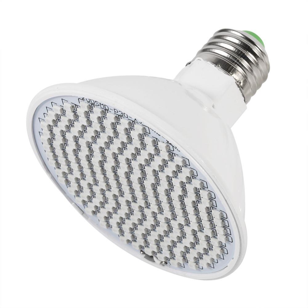 24W Power Plant Grow Light PVC Flower Growing Lamp Hydroponic Growing Lamp Indoor Gardening