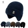 Ear Protection Wool Wool Hat, Men's and Women's Fleece Knitted Hat, Winter Warm Ear Protection Hat, Snow Hat