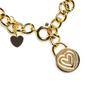 BONBEAU Heart Smile Bold Curve Chain Bracelet