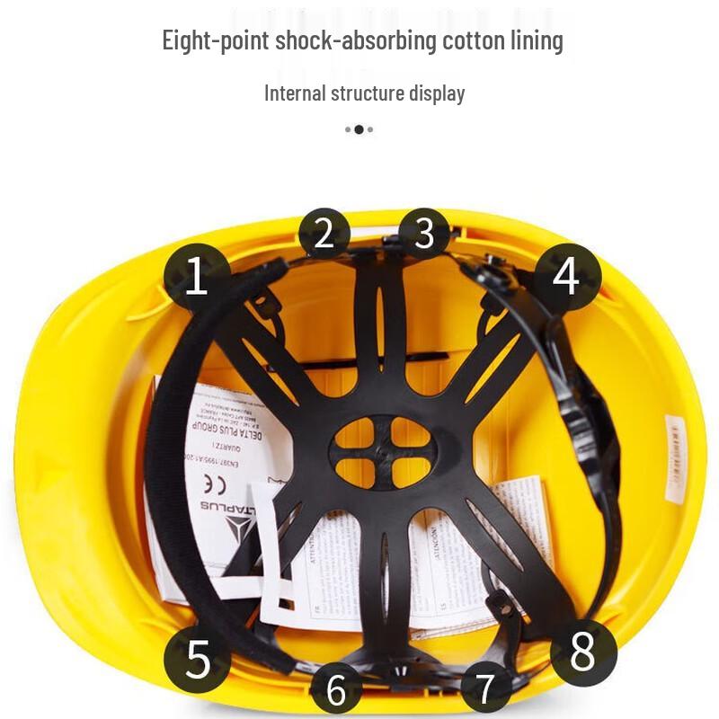 Longmei Seven-Sided Construction Safety Helmet